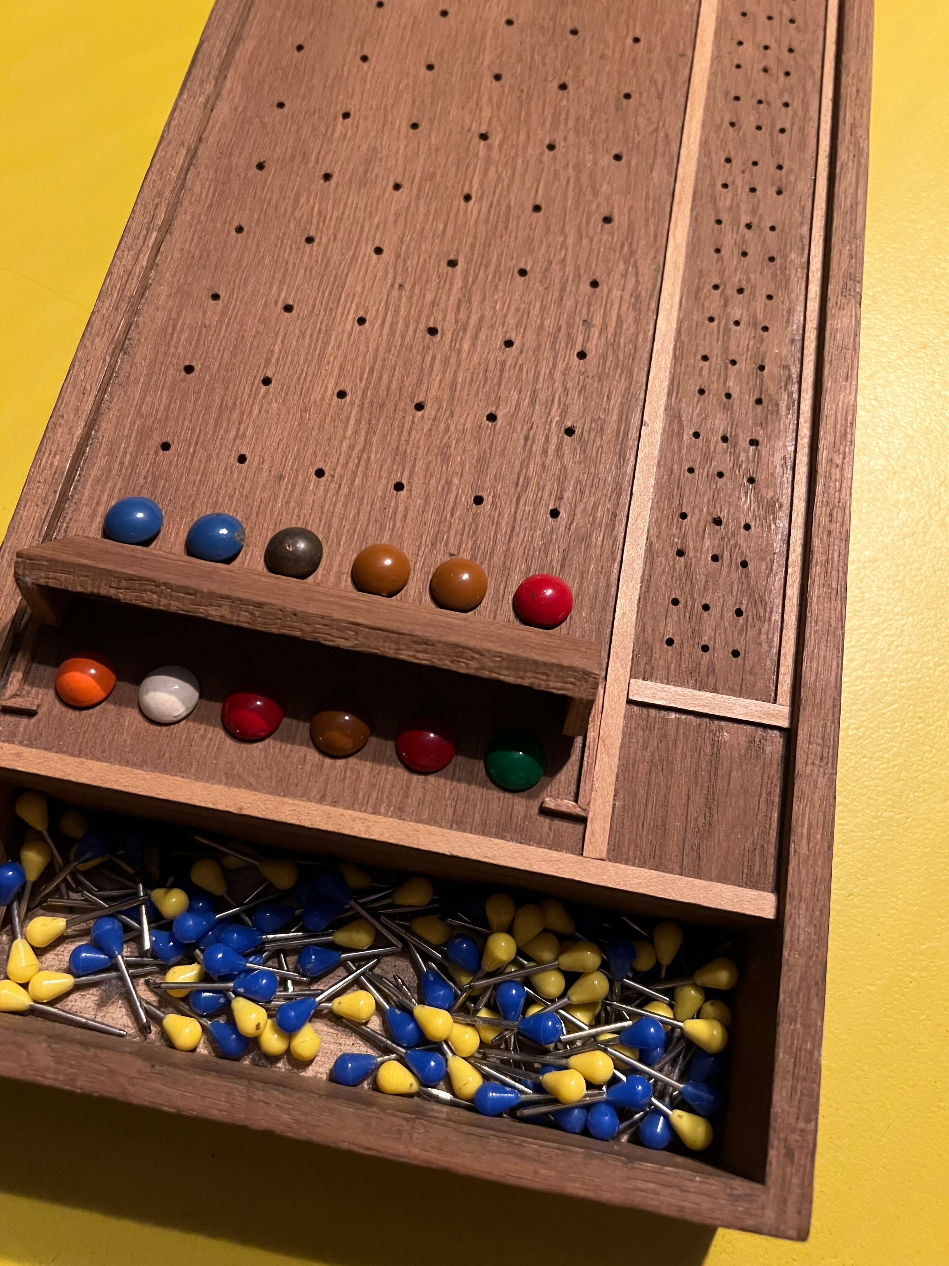 Rare, vintage Master Mind wood game