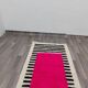 Handmade runner rug size 100 x 300 cm