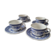 Old coffee set in Lunéville earthenware