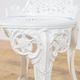 Victorian-Style Aluminium Garden Dining Set, United Kingdom, 1950s