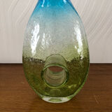 Two-tone glass Formano vase