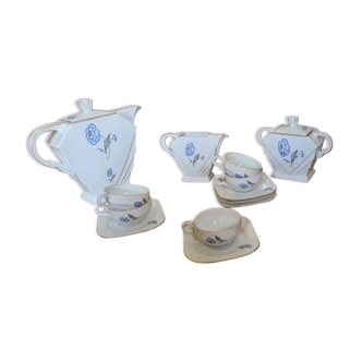 Art Deco porcelain coffee service