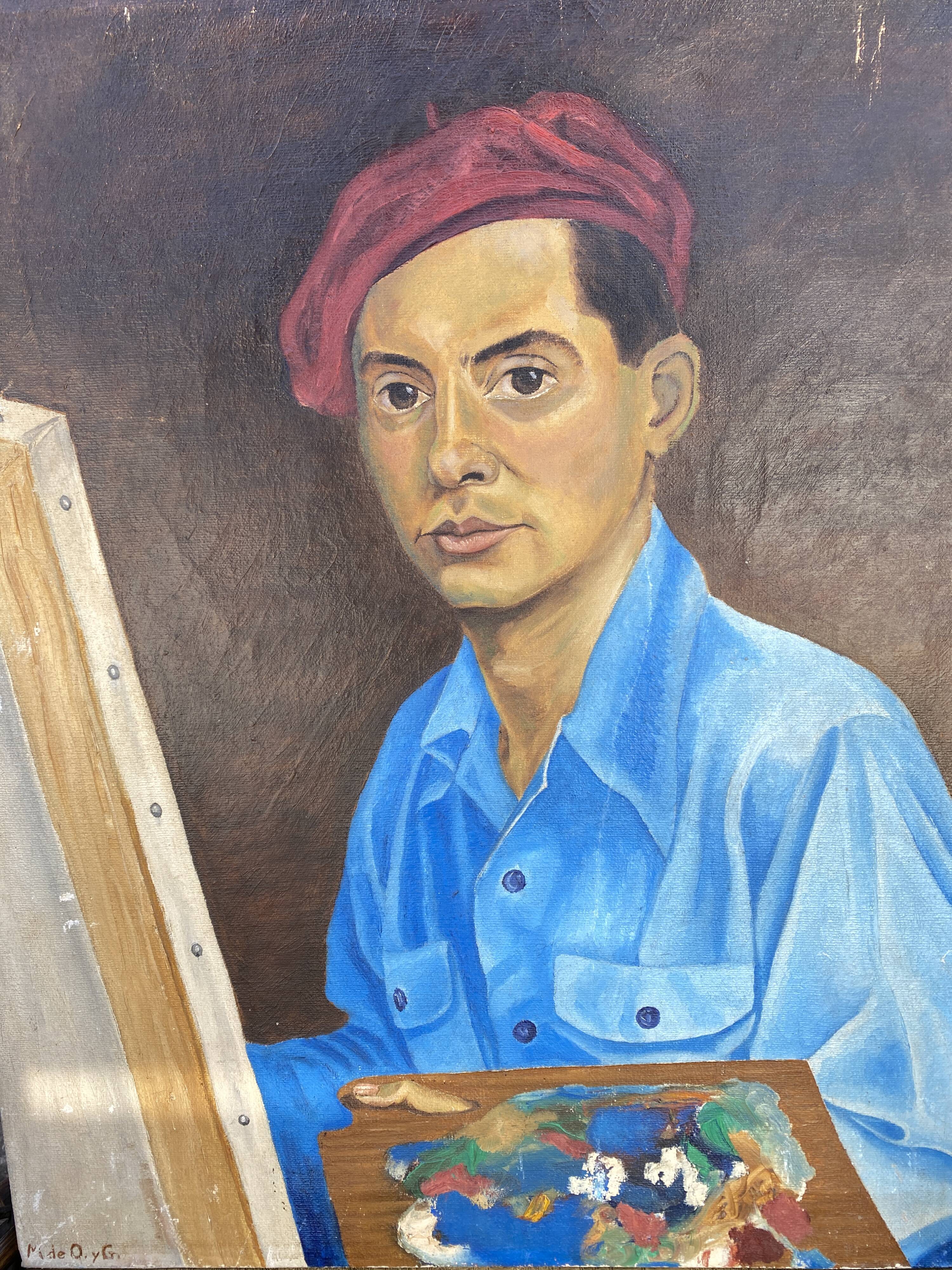 Portrait of a painter