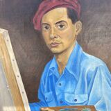 Portrait of a painter