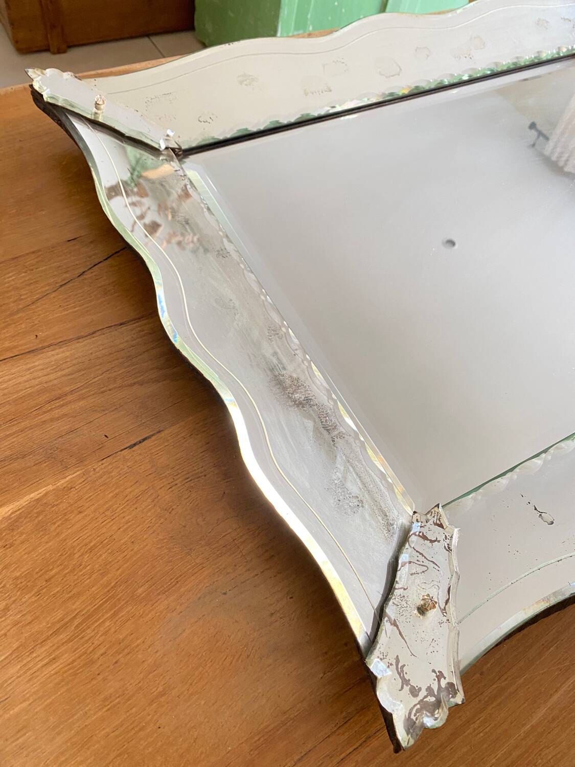 Ancient Venetian mirror