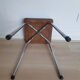 Light blue formica kitchen stool
