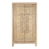 Solid elm cabinet 115x48x210 natural new condition