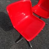 4 Modus chairs designed by Osvaldo Borsani for Tecno vintage