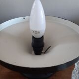 Moulded glass lamp