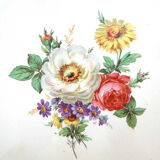 Hollow round dish badonviller