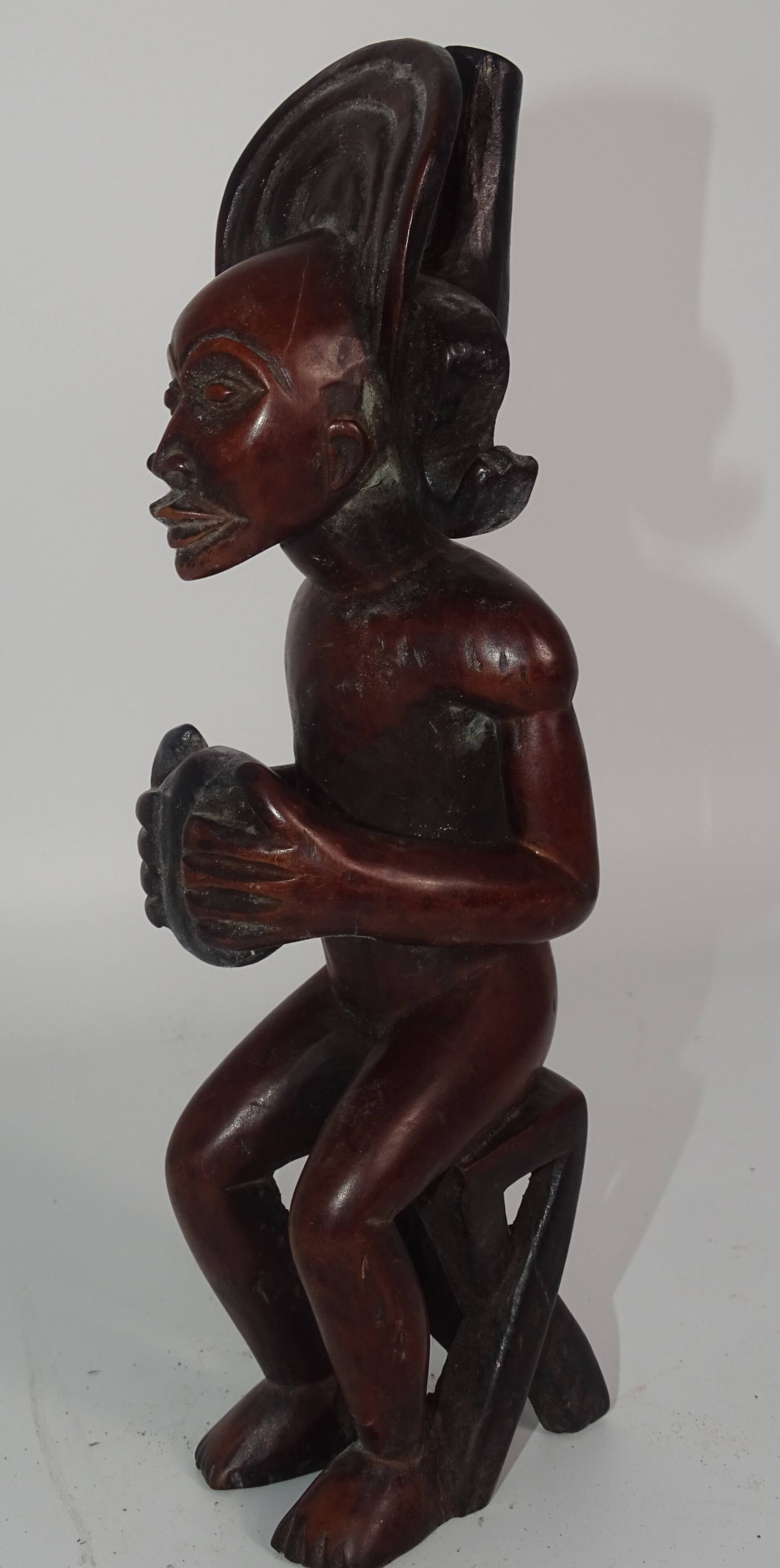 Chokwe / Tshokwe statue, DRC, Collection of Doctor Jean Redor