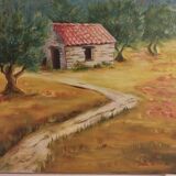 Tableau "la garrigue"