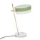 Vintage table lamp in marble and brass by Stilux, 1950s.