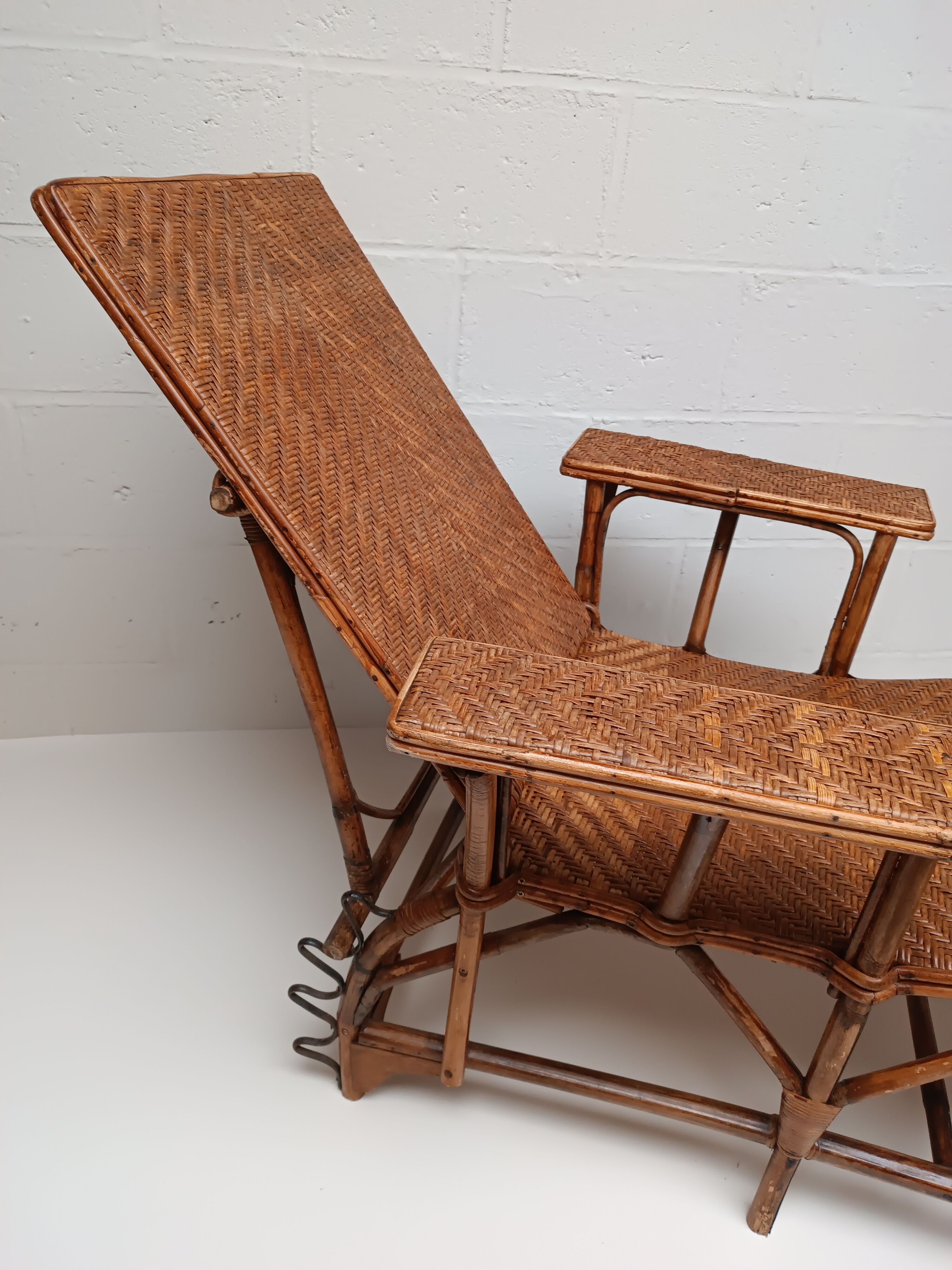 Antique rattan chair 1900