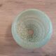 Speckled glass globe lampshade, vintage Art Deco style