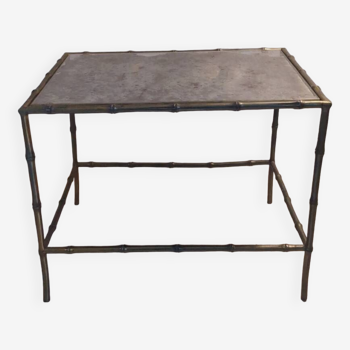 Small house table with bronze rings from the 40s