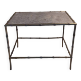 Small house table with bronze rings from the 40s