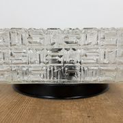 Vintage Glass Wall Or Ceiling Light, 1970s