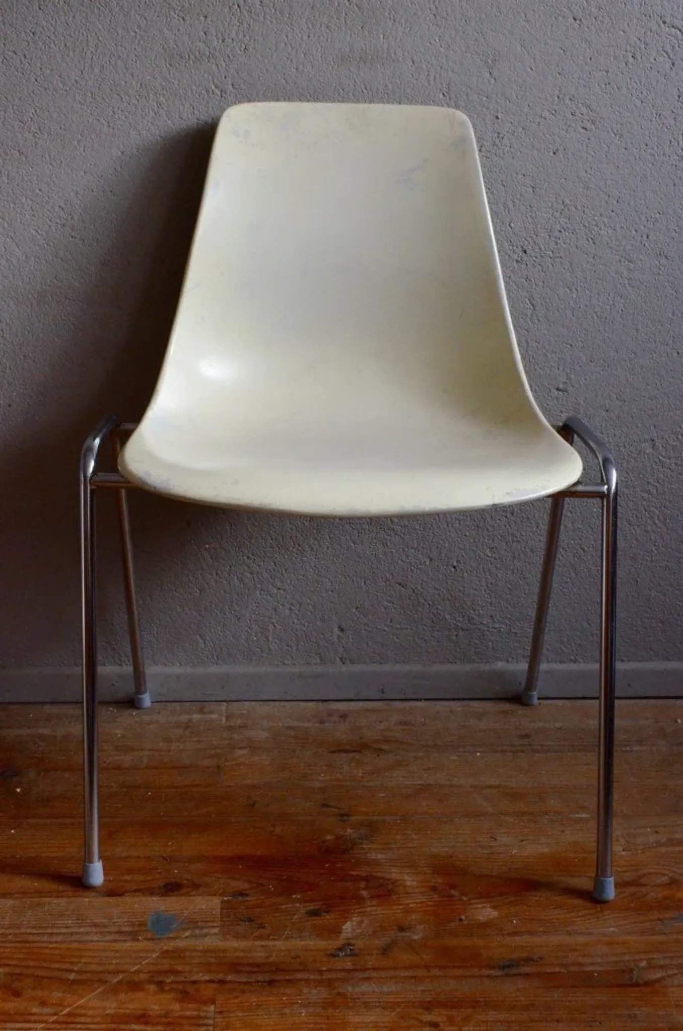 Set of 4 Georg Leowald chairs for Wilkhahn, mid-century design from the 1950s.