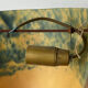Wall light in glass paste