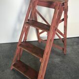 Industrial stepladder crafting foldable wooden painter