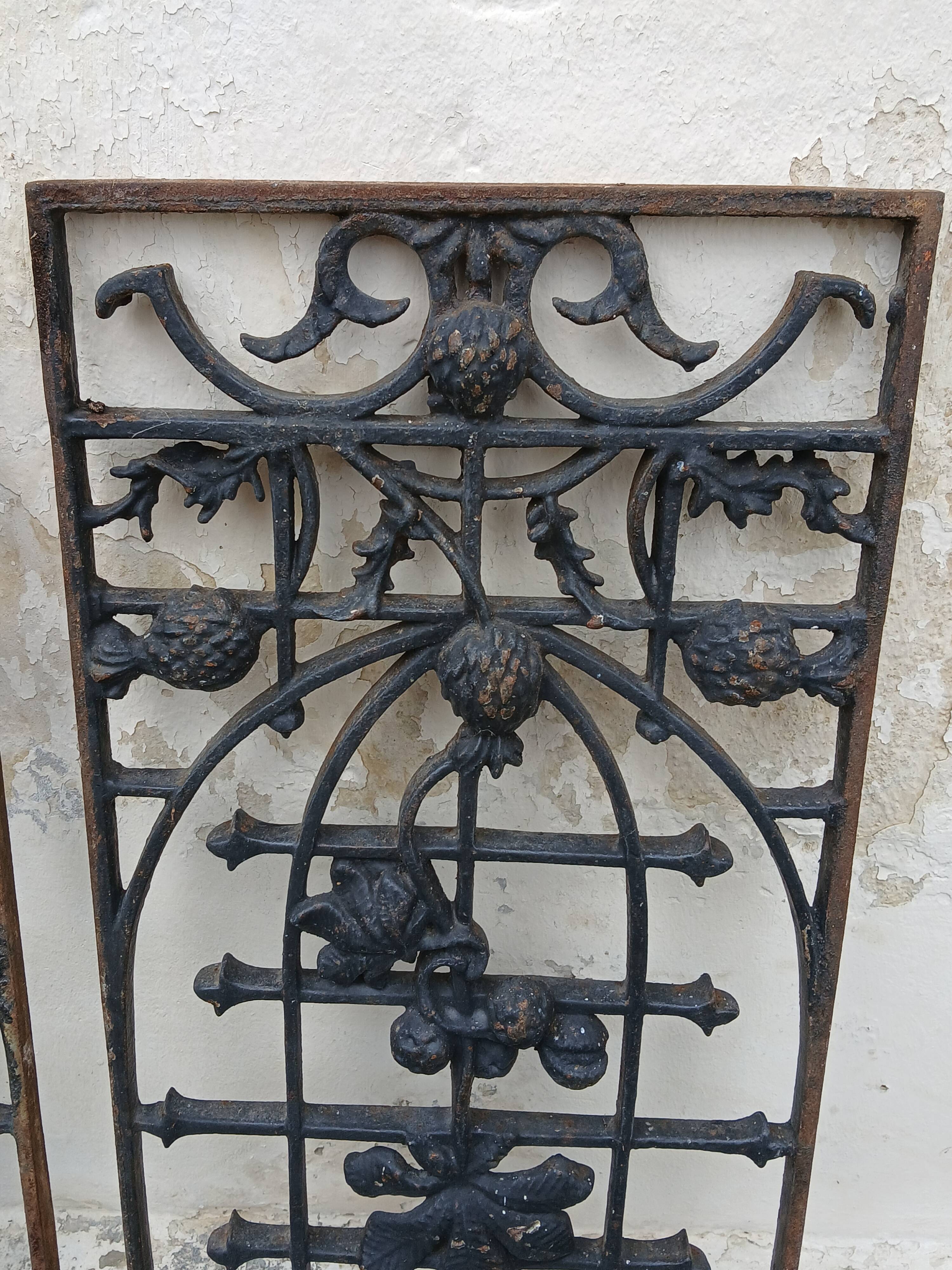 Old door grilles