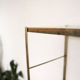 Vintage metal “string” shelf