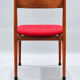 4 rosewood chairs Gianfranco Frattini model 107