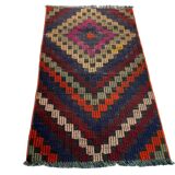 Vintage turkish kilim rug, 95 x 57 cm