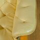 Mid Century Retro Danish Cream Leather Lounge Armchair (2 available) 1970s
