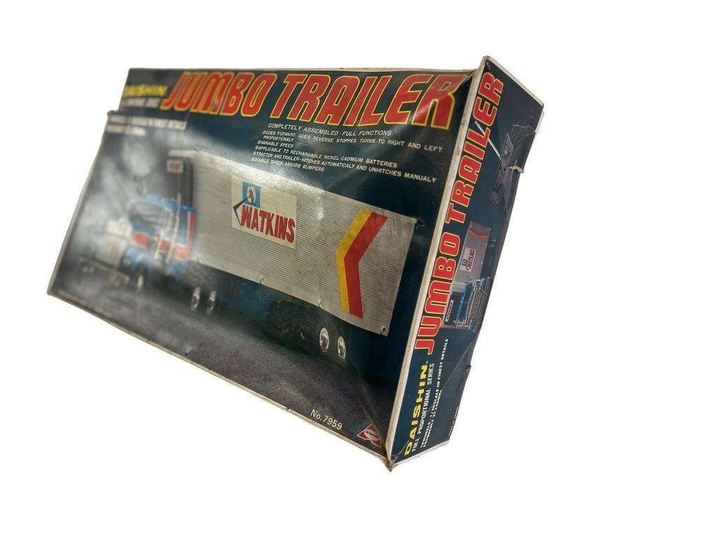 Vintage toy: daishin 1/30 jumbo trailer