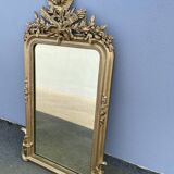 Napoleon III mirror with bird pediment 112 x 67
