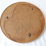 Round mirror tray
