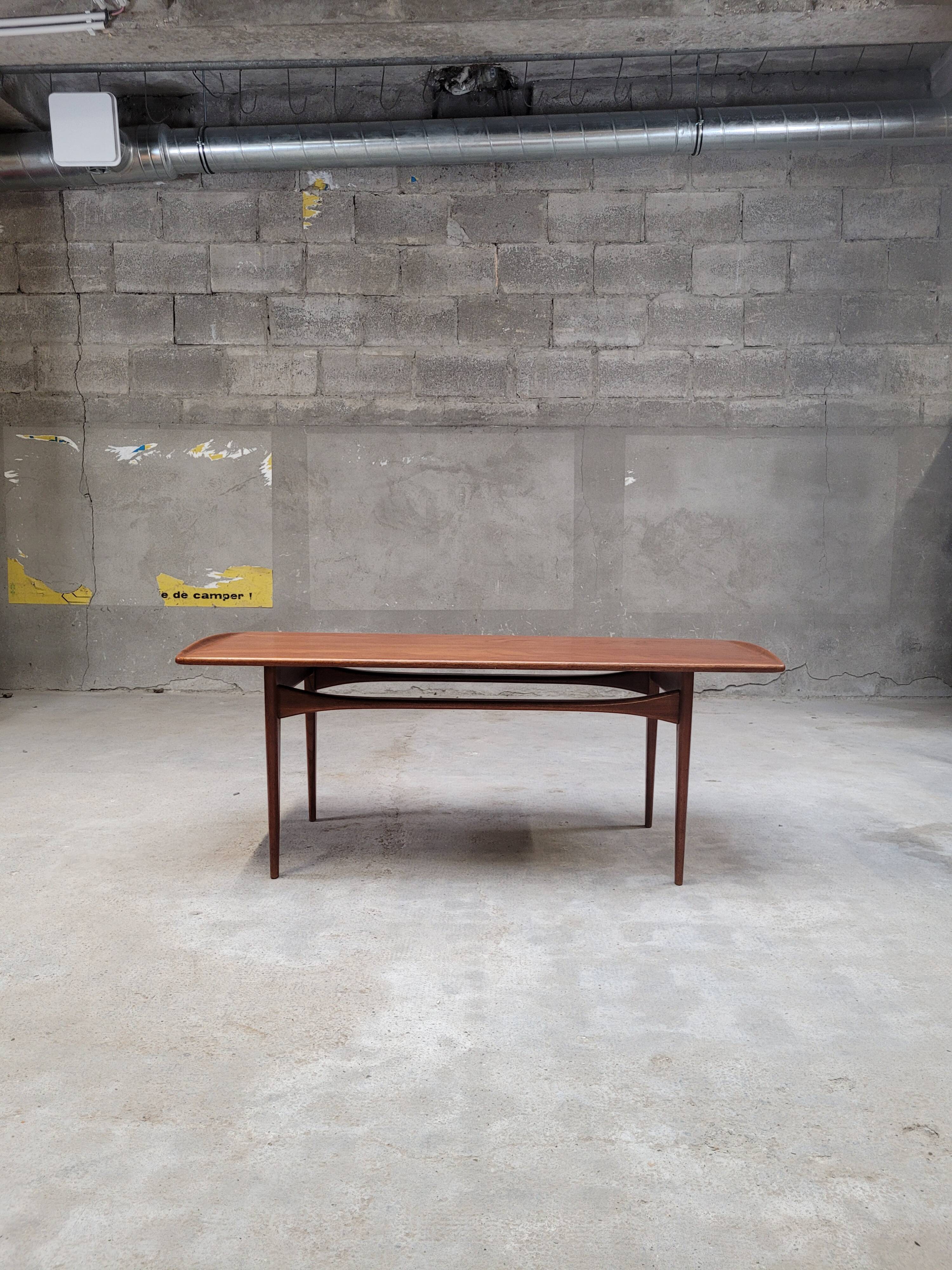 Kindt Larsen coffee table Denmark 1960