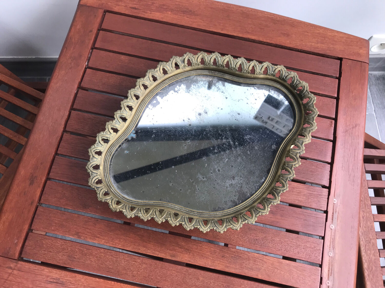 Mirror tray - centerpiece