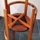 Niels Jorgen Haugesen String wood and leather chairs for Tranekaer, Denmark