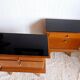 Paire de chevets vintage 1950