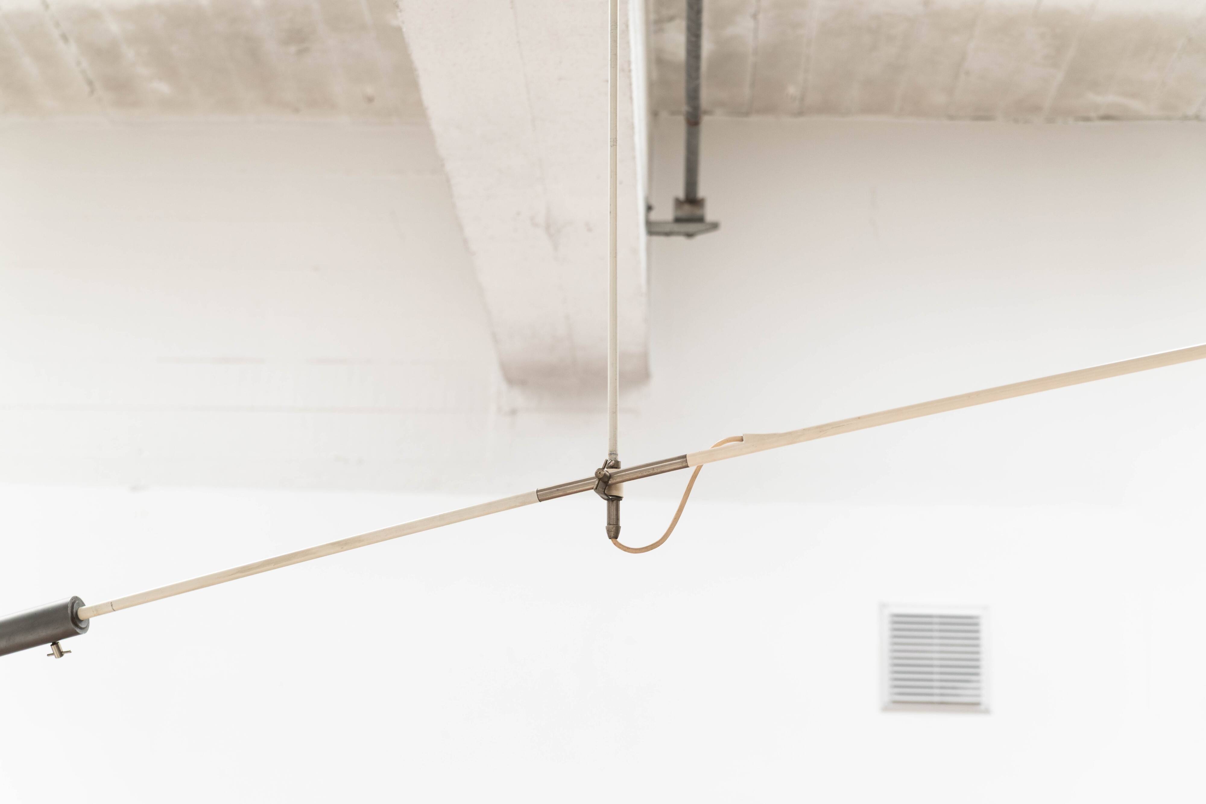 Counterbalance ceiling lamp by JJM Hoogervorst for Anvia Almelo, 1950's