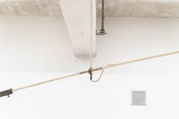 Counterbalance ceiling lamp by JJM Hoogervorst for Anvia Almelo, 1950's