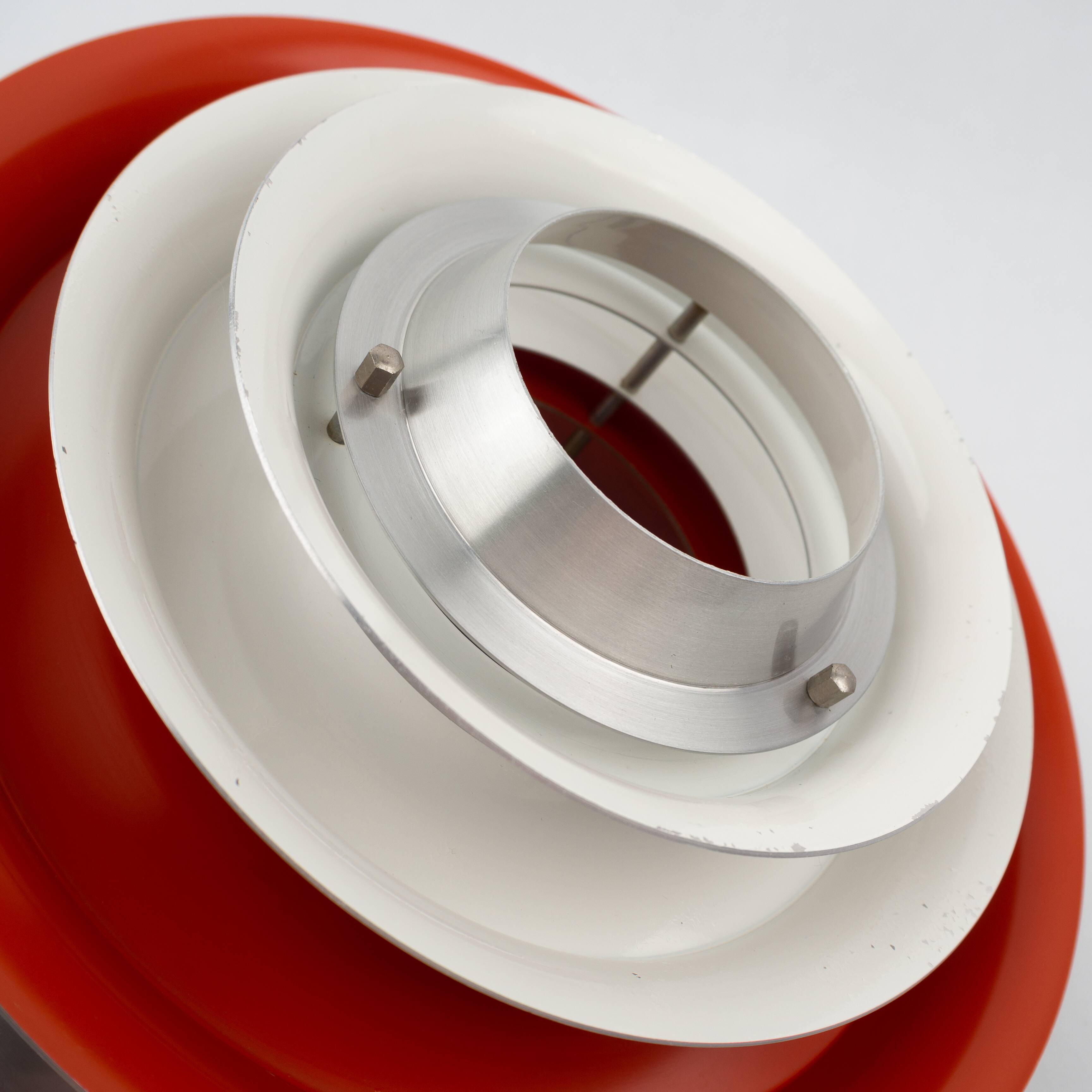 Swedish pendant lamp Trava by Carl Thore, Granhaga, Sweden, 1963