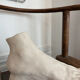 White plaster foot cast
