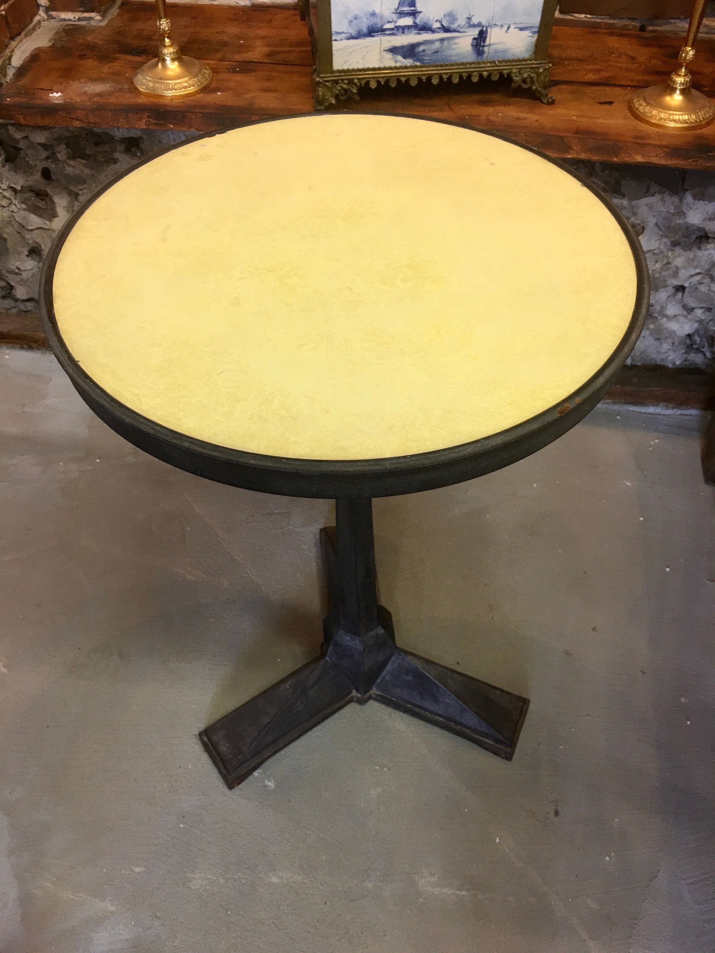 Old bistro table 60's