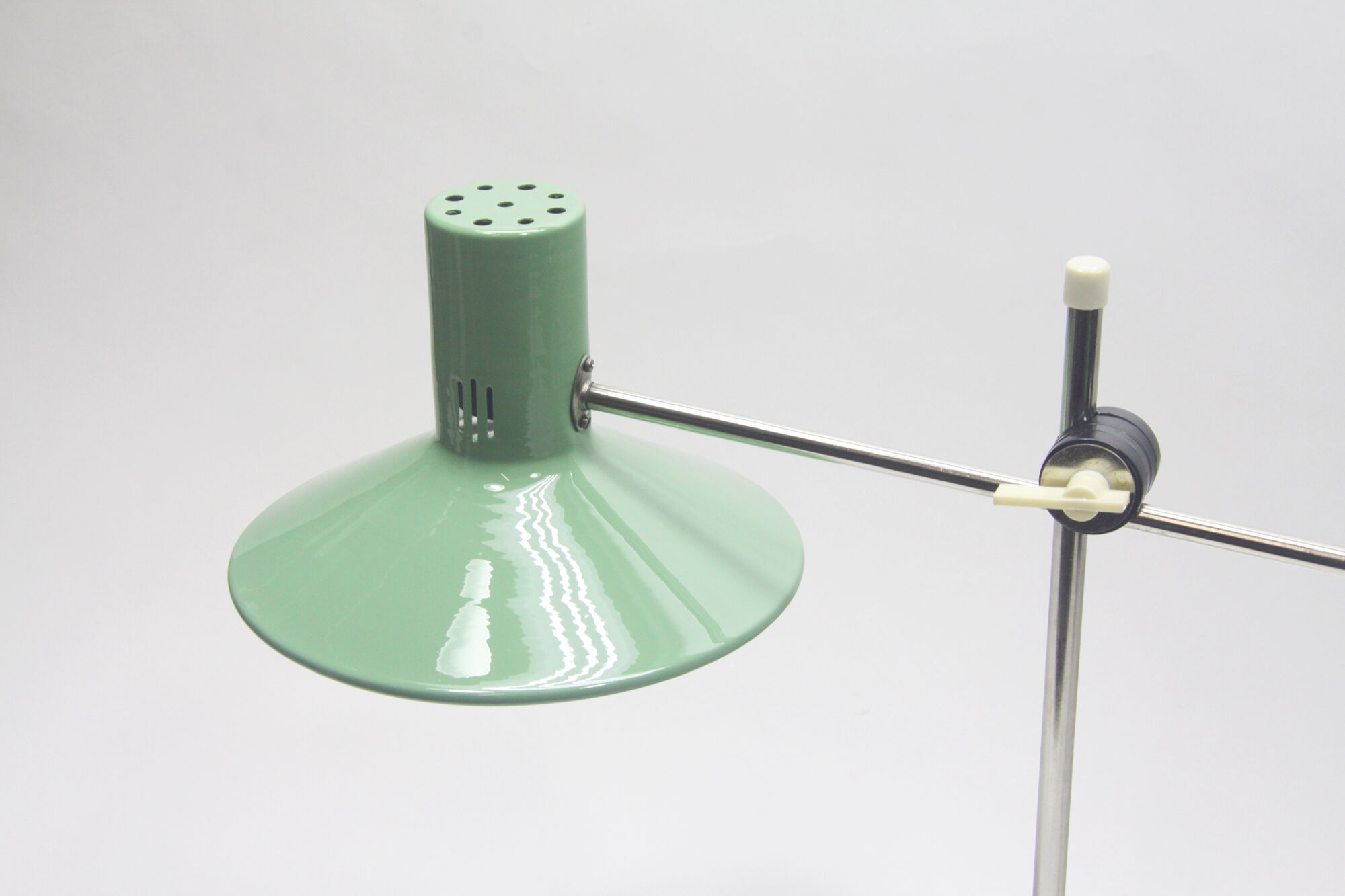 Green desk lamp, 1970s