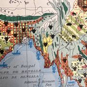Carte agricole ancienne Ancien Continent — Végétation, Cultures, Éleva