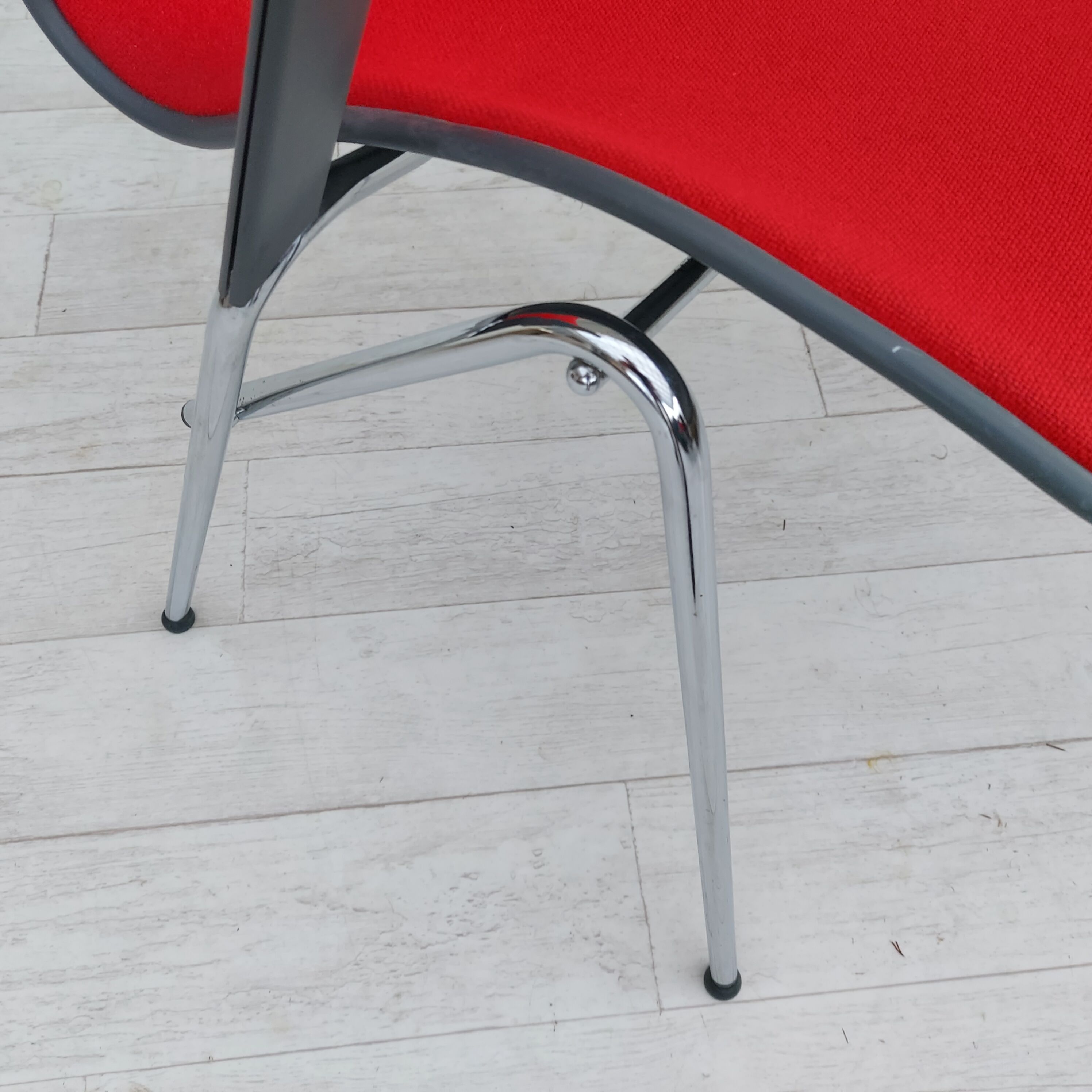 90s, Danish design by Alfred Homann, set of six "Ensemble" chairs, original condition