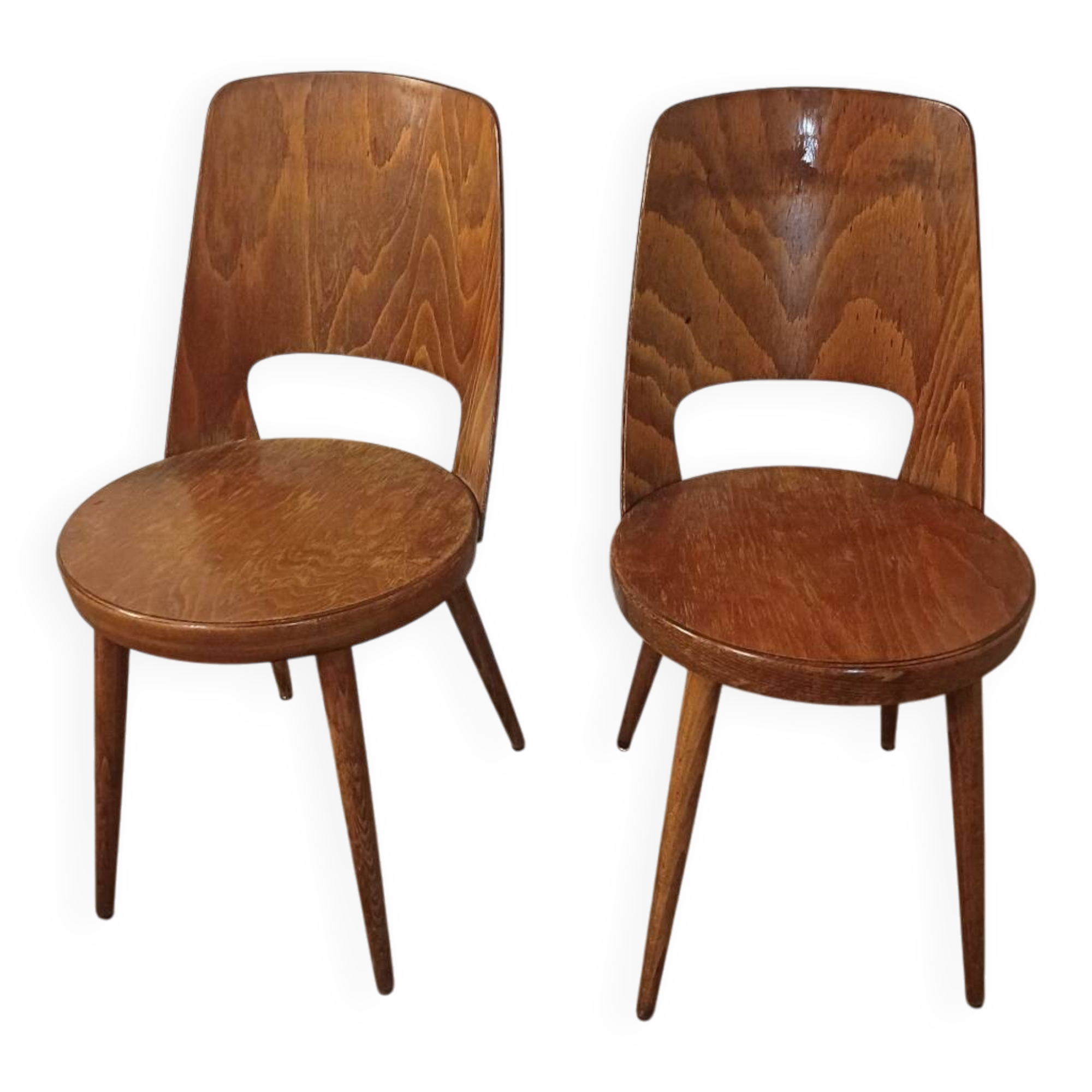 Pair of Baumann Mondor chairs