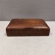 Wooden trinket box for storing jewellery, cigarettes or similar items.