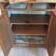 Parisian buffet two drawers two shelves and lock