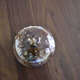 Glazed sandstone sugar bowl Morvan Gaston Gambir 1950