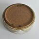 Danish ceramic bowl in white and beige-brown earth tones by Palshus, Denmar